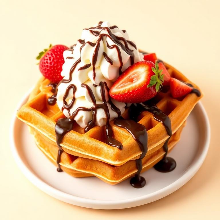 Coastal Waffle Stack